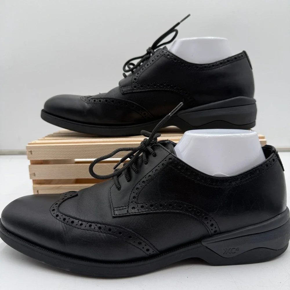 Johnston & Murphy Tanner Wingtip Waterproof‎ XC4 Comfort Dress Shoes Mens 10.5M